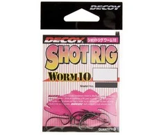 Kabliukai Decoy Worm 10 Shot Rig