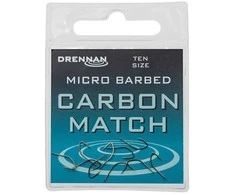 Kabliukai Drennan Micro Barbed Carbon Match