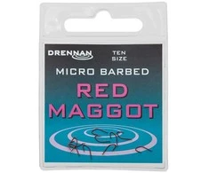 Kabliukai Drennan Micro Barbed Raudona Maggot