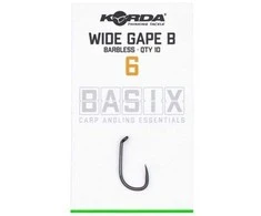 Kabliukai Korda Basix Wide Gape Barbless
