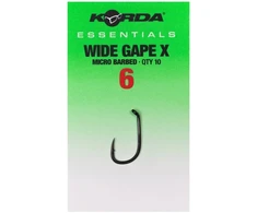 Kabliukai Korda Essentials Wide Gape X Barbed