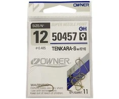 Kabliukai Owner Tenkara-S w/Eye
