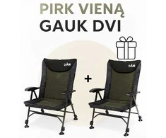 Karpinė Kėdė DAM CamoVision Easy su Porankiais Alu