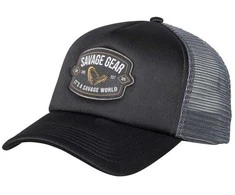 Kepurė Savage Gear Badge Trucker Cap Juodas