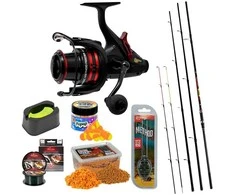 Komplektas Method Feeder žūklei Benzar Mix Classic Method Set