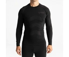 Marškinėliai Adventer &amp; Fishing Functional Undershirt Steel &amp; Juodas