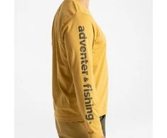 Marškinėliai Adventer &amp; Fishing Long Sleeve T-Shirt Sand