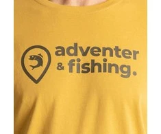 Marškinėliai Adventer &amp; Fishing Short T-Shirt Sand