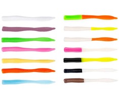 Masalas upėtakiui Akara Trout Time Worm 7,5cm - Garlic