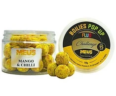 Meus Challenge Fluo Wafters 15mm - Mango &amp; Chilli
