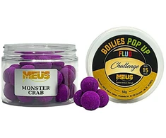 Boiliai Meus Challenge Pop Up Fluo 15mm - Monster Crab