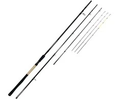 NEW2024 Dugninė meškerė Okuma Custom Juodas Feeder 3.90/4.20m iki 150g