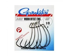 Ofsetiniai kabliukai Gamakatsu Worm Offset EWG