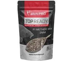 Paruoštos peletės Match Pro Top Ready 700g - F1 Method Mix