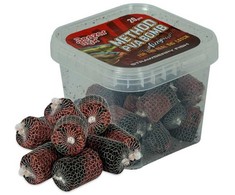 Paruoštos PVA kojinės Benzar Mix Method PVA Bomb - Strawberry Fish