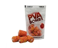 Paruoštos PVA kojinės Carp Expert PVA Bombs - Strawberry