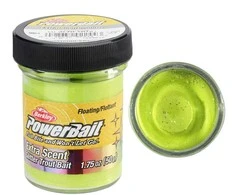 Pasta upėtakiams Berkley Powerbait Glitter 50g - Cheese Chartreuse