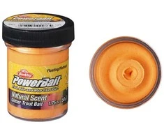 Pasta upėtakiams Berkley Powerbait Glitter 50g - Crustacea fl oranžinis