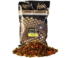 Peletės Benzar Mix Concourse Twister Pellet Mix 800g - Chili &amp; Squid