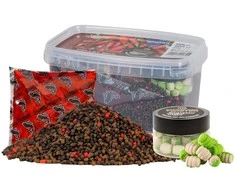 Peletės Benzar Mix Summer Pellet Box 400g - Chili &amp; Sausage