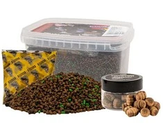 Peletės Benzar Mix Summer Pellet Box 400g - Žalias Betaine