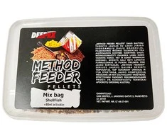 Peletės Deepex Method Mix Bag + 80ml Activator - ShellFish