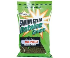 Peletės Dynamite Baits Swim Stim Carp Pellets 6mm - Betaine Žalias