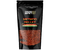 Peletės Feeder Bait Method Pellet 2mm 800g - Bloodworm &amp; Hemp