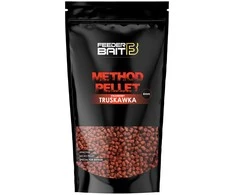 Peletės Feeder Bait Method Pellet 4mm 800g - Strawberry