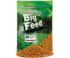 Peletės Haldorado Big Feed Pellet 6mm 700g - Peach &amp; Chili
