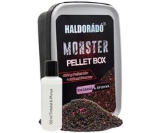 Peletės Haldorado Monster Pellet Box 400g - Squid Blueberry