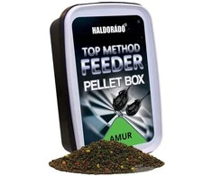 Peletės Haldorado Top Method Feeder Pellet Box 400g - Amur