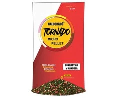 Peletės Haldorado Tornado Micro Pellet 2/3mm - Garlic &amp; Almond