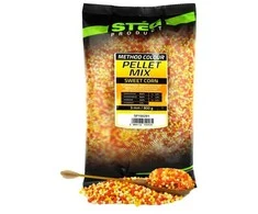Peletės STEG Method Pellet Mix 3mm 800g - Saldus kukurūzas