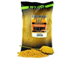 Peletės STEG Method Pellet Mix 3mm 800g - Ananasas