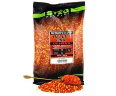 Peletės STEG Method Pellet Mix 3mm 800g - Čili &amp; Persikas