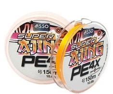 Pintas valas Asso Super Ajing PE 4X 150m