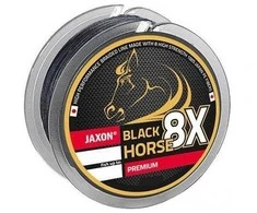 Pintas valas pavadėliams Jaxon Juodas Horse x8 10m