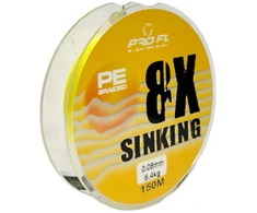 Pintas valas Pro FL 8X Sinking 150m