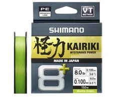 Pintas valas Shimano Kairiki 8+ 150m