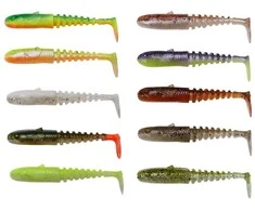 Savage Gear Guminukų rinkinys Savage Gobster Shad Mix 9cm 9g