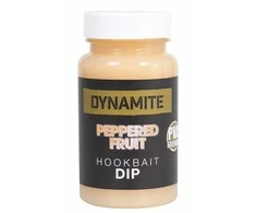 Skystas priedas Dynamite Baits Hookbait Dip 100ml - Peppered Fruit