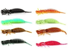 Spiningavimo masalas Bearking L16 Larva 2" 1g (10 vnt.)