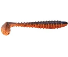 Spiningavimo masalas Crazy Fish Vibro Fat 5.8" (3 vnt.)