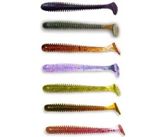 Spiningavimo masalas Crazy Fish Vibro Worm 2"