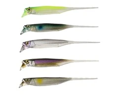 Spiningavimo masalas Jackall Driftfry Elastomer 3.0" (5 vnt.)
