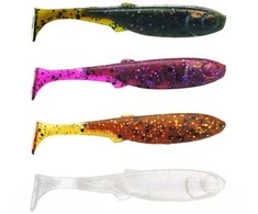 Spiningavimo masalas Perch Professor Fluky Shad 5cm (7 vnt.)
