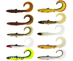 Spiningavimo masalas Westin BullTeez Curltail 21cm 49g