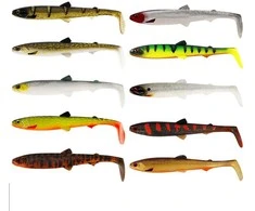 Spiningavimo masalas Westin BullTeez ShadTail 18cm 53g