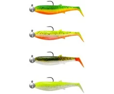 Spiningavimo masalų rinkinys Savage Gear Cannibal Shad Mix 8cm 5+7,5g